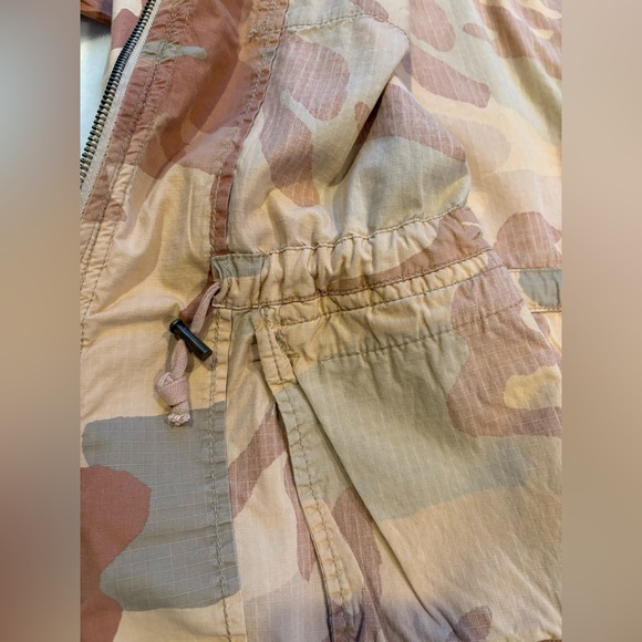 Free People "Seize the Day" Camo Military Jacket.  Size Small. - Picture 12 of 15